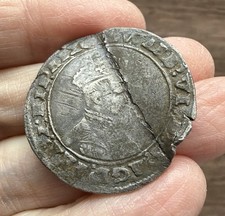 EDWARD VI (1547-1553) BASE SILVER ISSUE SHILLING. 1549 (MDXLIX). RARE