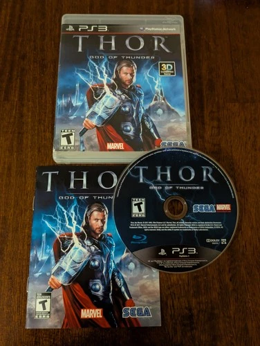Thor God Of Thunder PS3, Complete, Tested and Working! Clean Overall