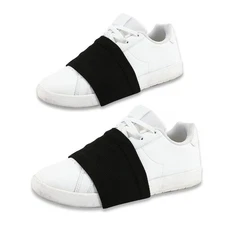 Qchengsan Dance Shoe Covers,Dance Shoe Sock Over Sneakers,Non-Slipon Socks fo...