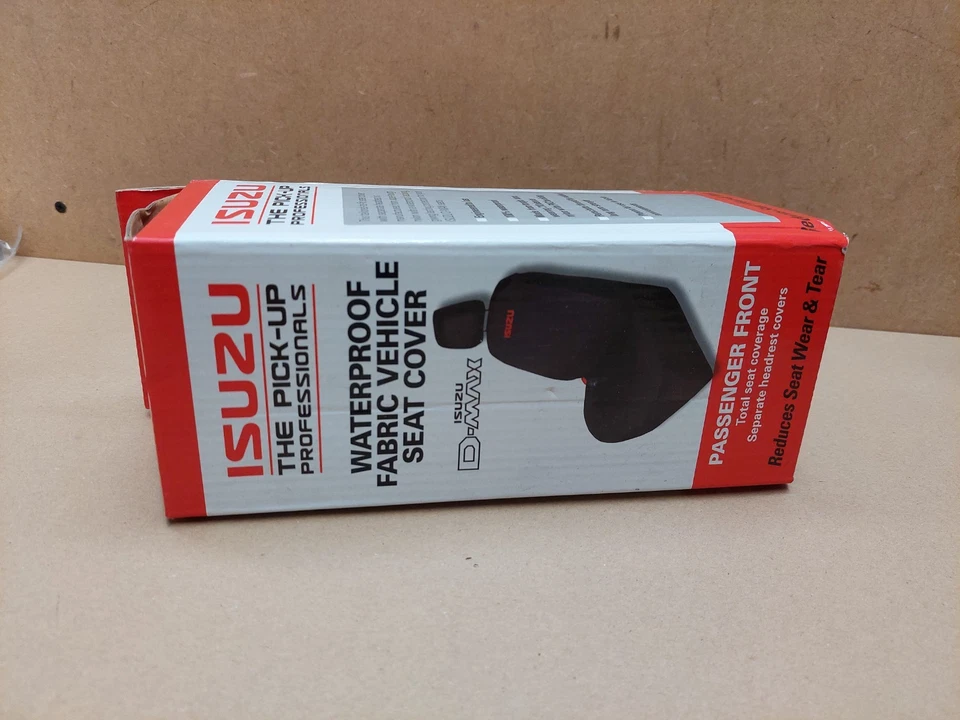 Cubierta de asiento delantero izquierdo Isuzu D-Max 2017-2020 IACC2730LH genuina NUEVA Foto 3 de 4