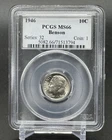 1946 Roosevelt Dime Silver NGC MS66 Benson Collection