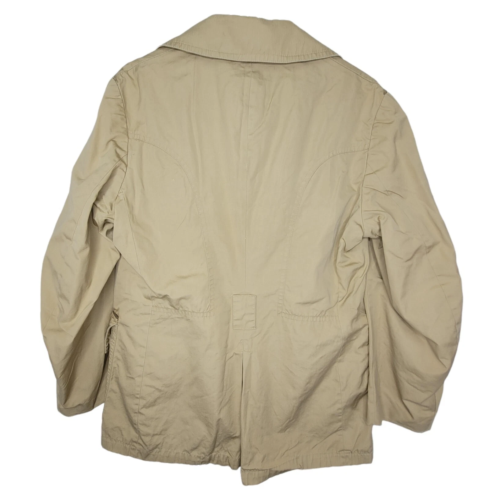 Vintage Europe Craft Exclusive Import Mens Sz 42 Beige Jacket Made In Yugoslavia - product detail image 2