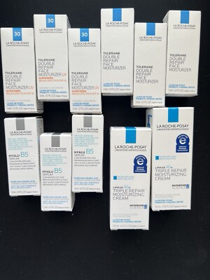 la roche posay Travel Set,  Repair, B5, UV; Set Of 11 Items, NIB (SLN1)