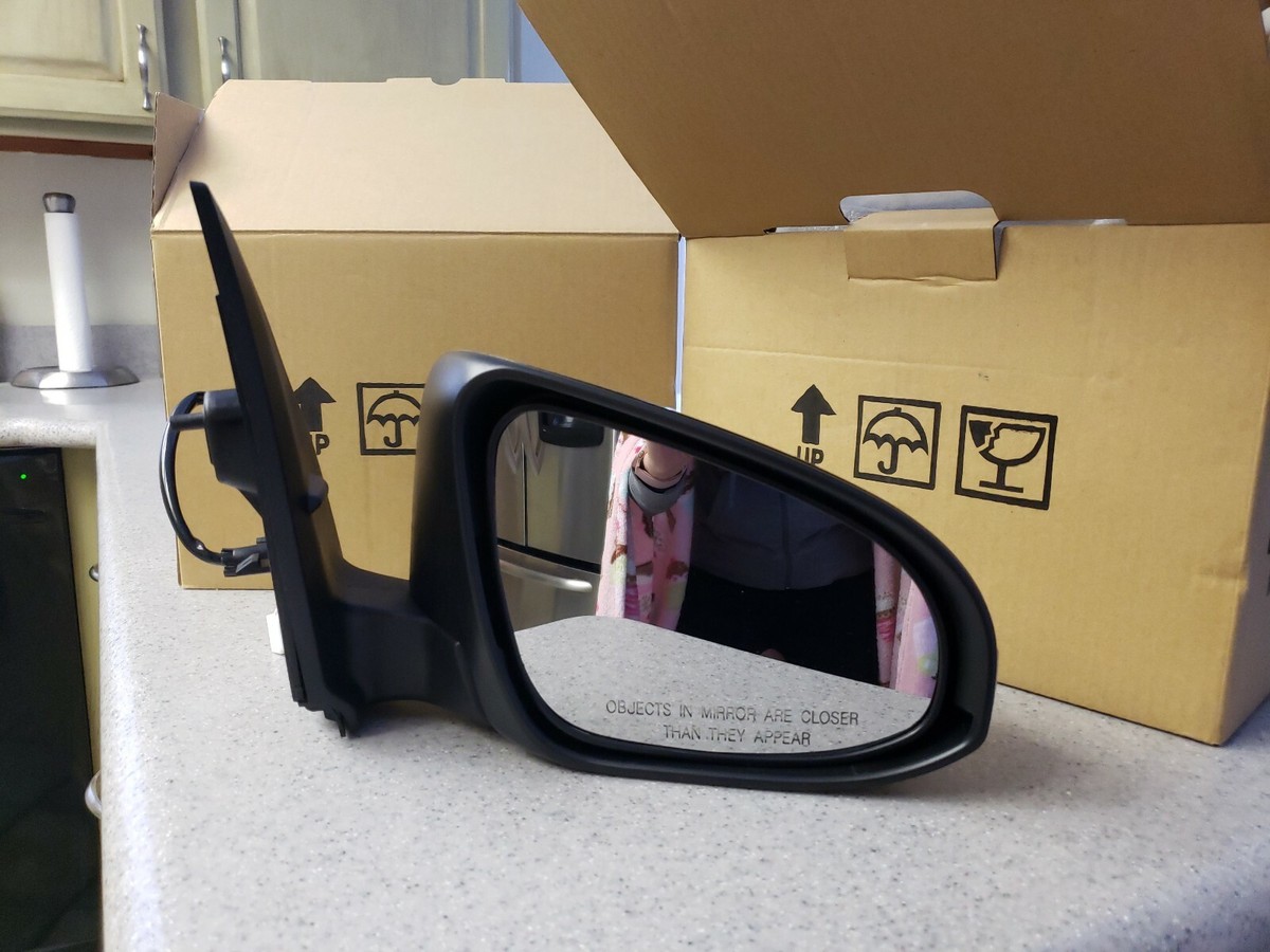 NEW BLUE Right Passenger Mirror Fits 14-19 Toyota Corolla w/Light Power