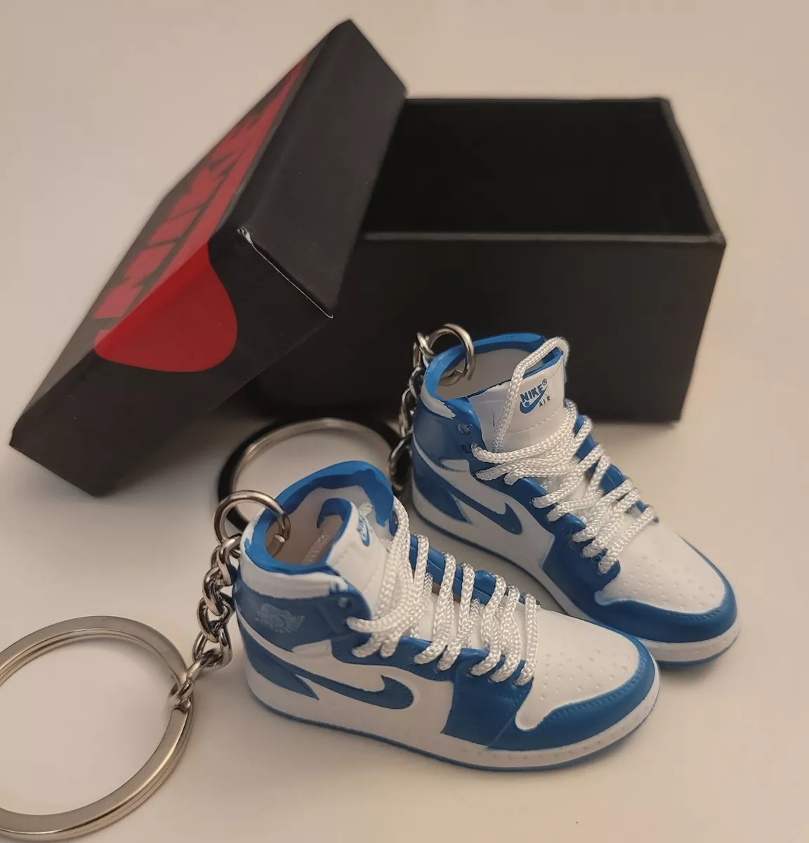 Nike Air Jordan 1, Louis Vuitton 3D Key Ring Key Chain Gift with Box 