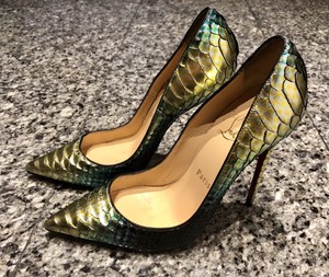 christian louboutin python shoes