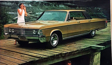 1967 Chrysler New Yorker Original Advertisement Print Ad
