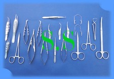 20 Pc Eye Micro Minor Surgery Opthalmic Instrument Set EY-036