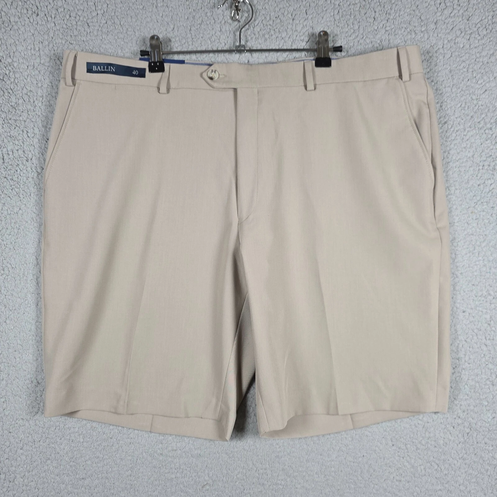 Ballin Performance Shorts Size 40 Mens 9" Inseam Stretch Chino Comfort Eze