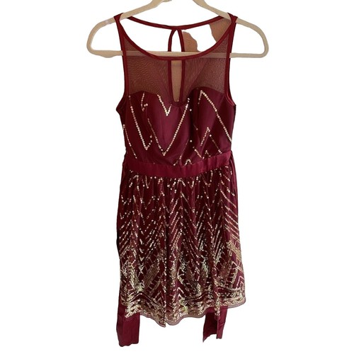 formal dresses rue 21 Short Sequined Spaghetti Strap Dress 153137 Grey / S main image 1