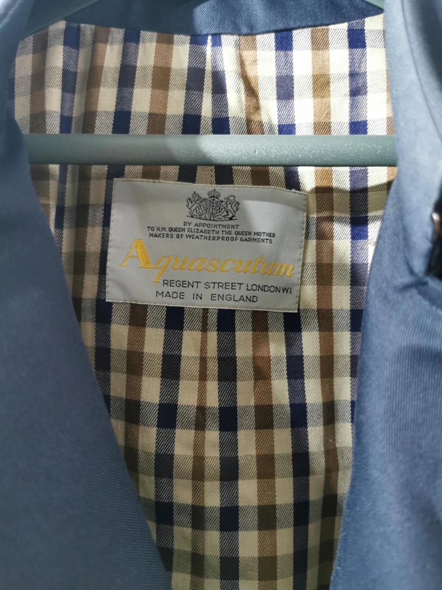 Aquascutum kingsgate trench coat clearance