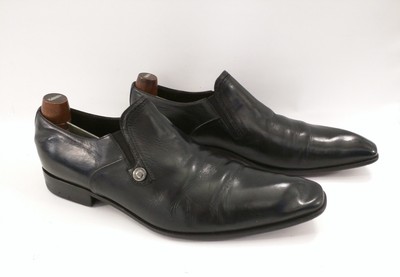CESARE PACIOTTI Black Leather Mens Ankle Boot Size 7.5C | eBay display picture 1