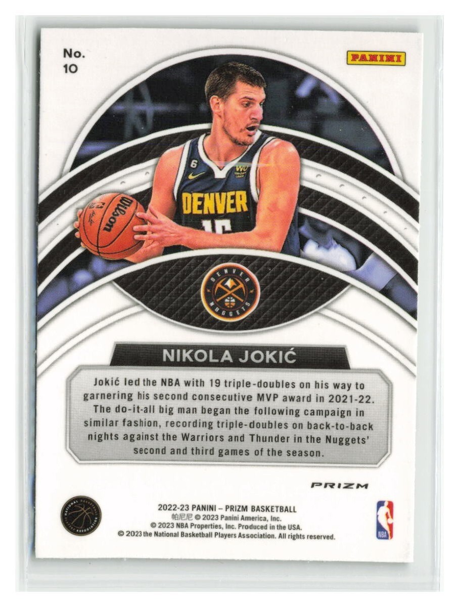 その他 NIKOLA JOKIC PANINI FLASH PRIZM RC PSA10 s-l400.jpg