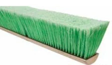 Magnolia Brush #624 24" Green Flagged Tip Polystyrene Pro Series Push Broom Head