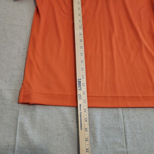 New Denver Broncos Polo Shirt Mens Small Orange Short Sleeve Cutter & Buck - Picture 7 of 12