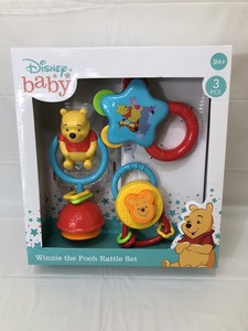winnie the pooh rattle set