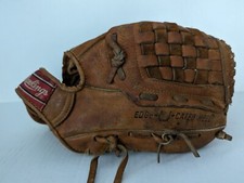 Vintage Rawlings LHT Dave Winfield Leather Baseball Glove RBG90 Basket Web Youth