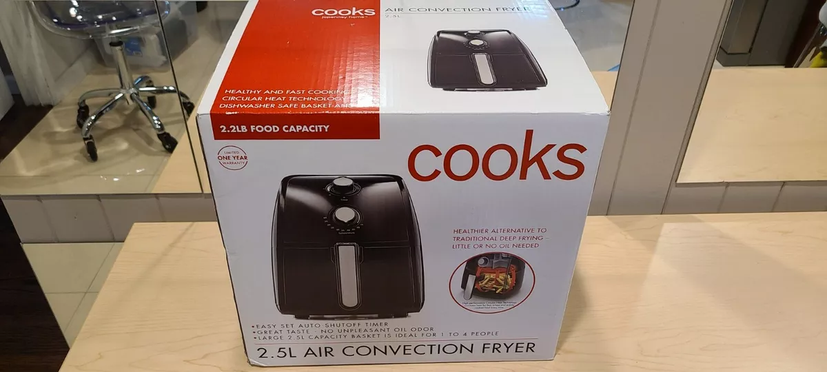 Cooks air fryer 2.5 clearance l
