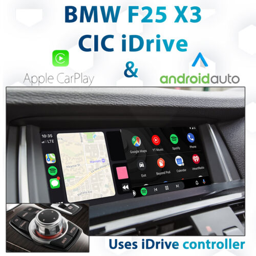 BMW F25 X3 Series CIC iDrive 2010-2012 / Apple CarPlay & Android Integration  - Foto 1 di 1