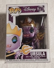 PAT CARROLL SIGNED FUNKO POP 231 URSULA DISNEY LITTLE MERMAID   JSA AR63839 COA