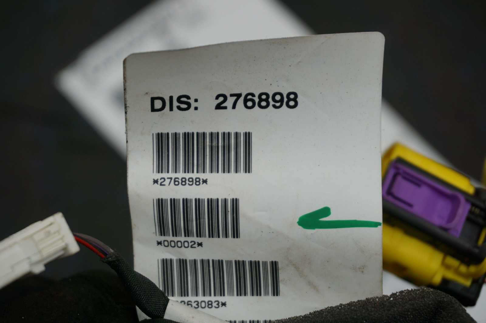 Left Side Door Wiring Wire Harness 276898 281562 OEM Ferrari California 2012-14