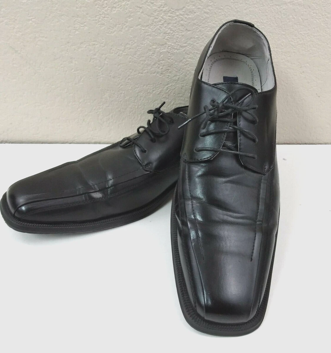 Mens black dress shoes size best sale 12