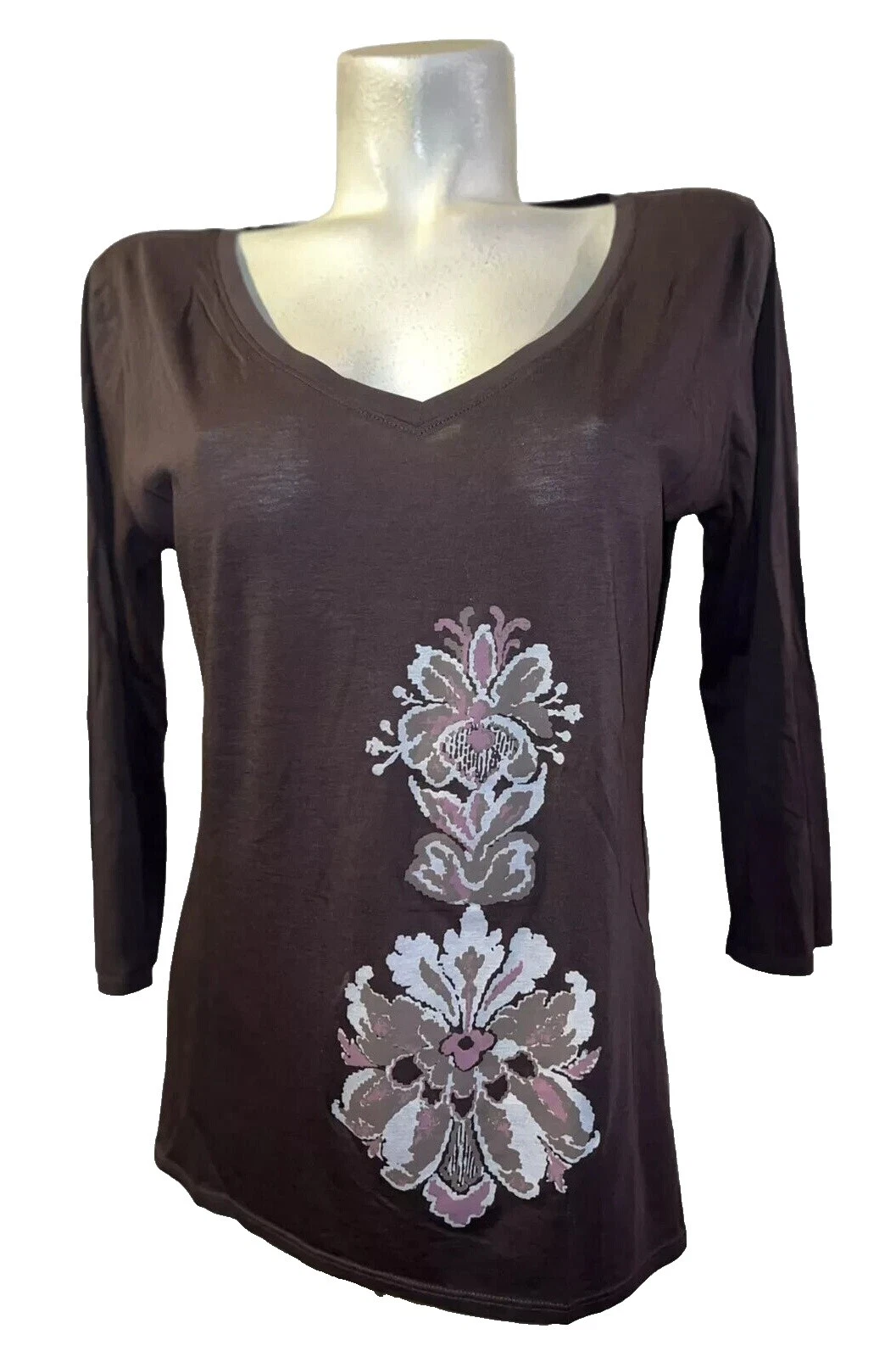 Ropa deportiva Top sólido marrón Lucy para Mujeres