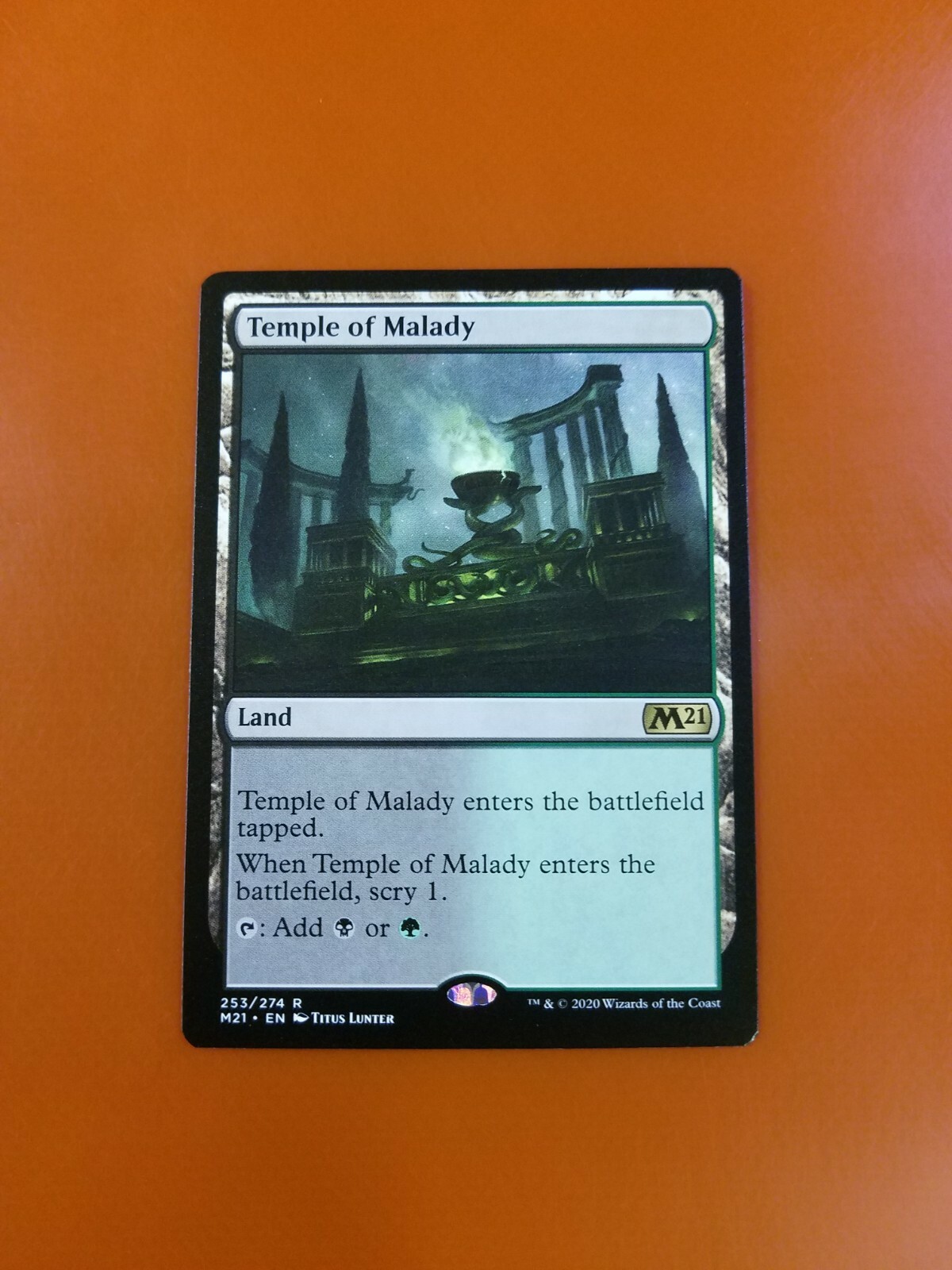 1x Temple of Malady M21 Core Set 2021 MTG Magic Cards eBay