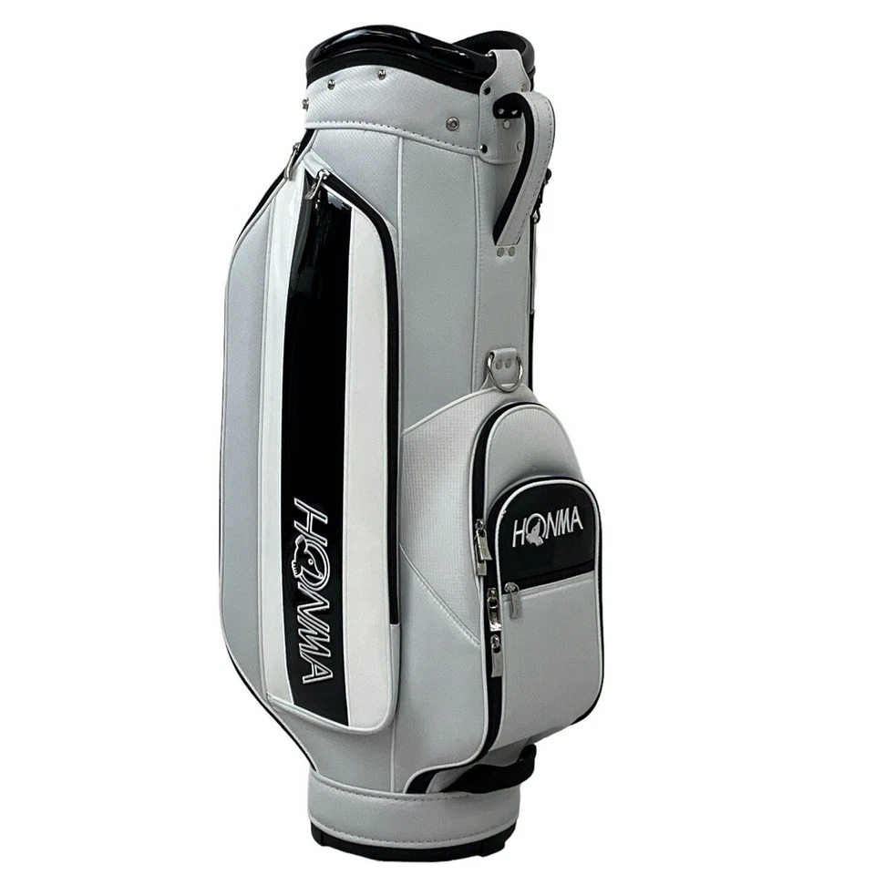 Bolsa de carro de golf HONMA 9 pulgadas 2,9 kg divisor 5 vías blanco/azul marino para hombre ligera Foto 4 de 4