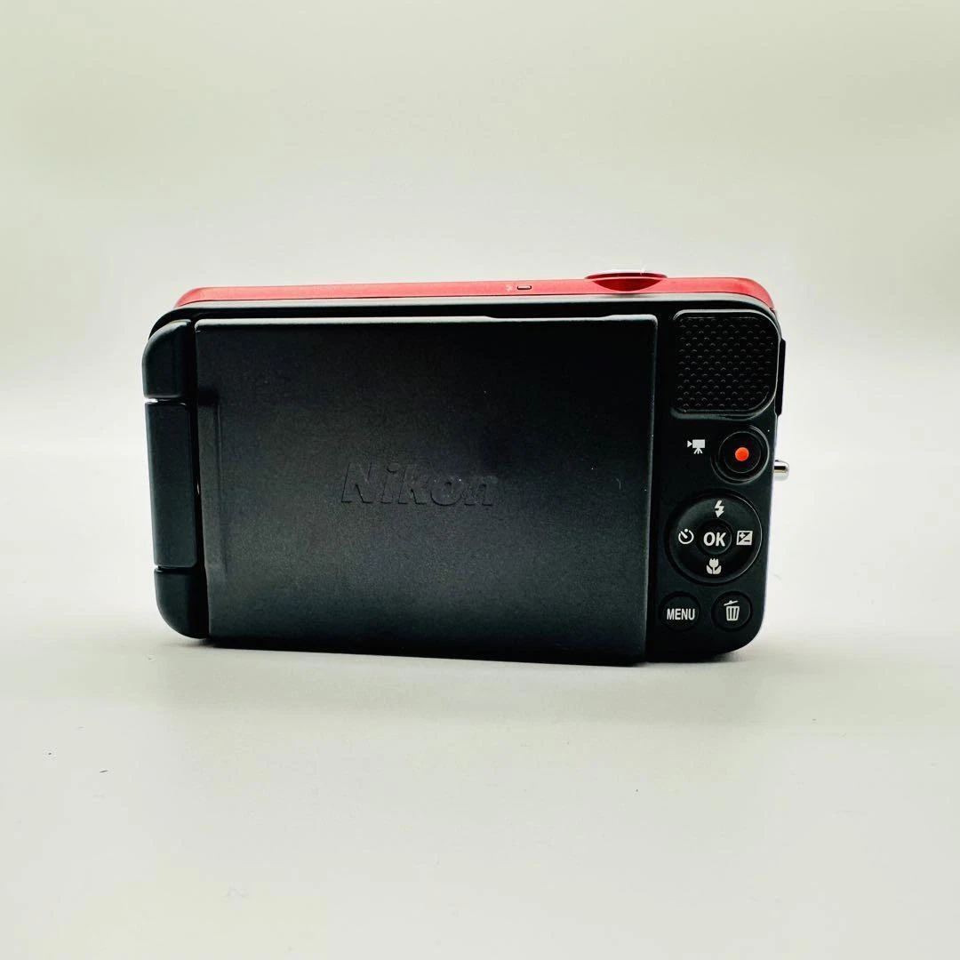 Nikon COOLPIX S6600 Red 16.0MP Digital Camera 1/2.3