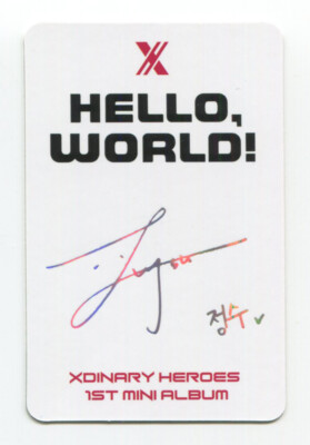 XDINARY HEROES [HELLO, WORLD] SOUNDWAVE POB EXCLUSIVE OFFICIAL