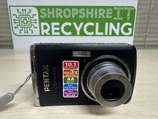 Pentax Digital Camera Optio E60 10.1MP Black Fully Tested and Working