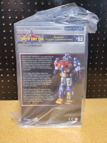 Vehicle Voltron Vinyl 9" Tall - New Still in Packaging - Picture 4 of 4