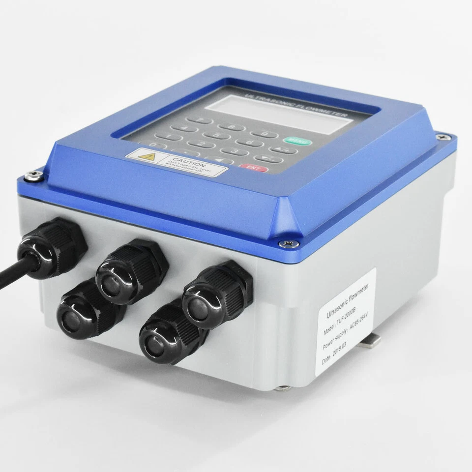 Ultrasonic liquid flow meter RS485 New TUF-2000B digital flowmeter DN25mm-100mm - Image 2 of 4