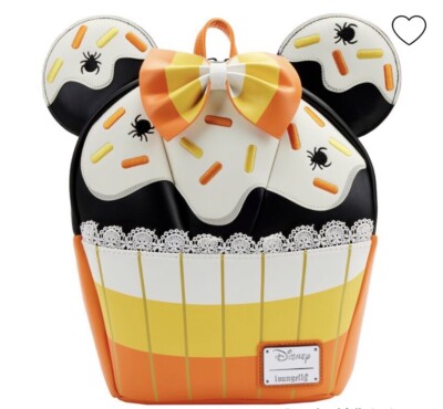 EXCLUSIVE Loungefly Disney Minnie Mouse Candy Corn Cupcake