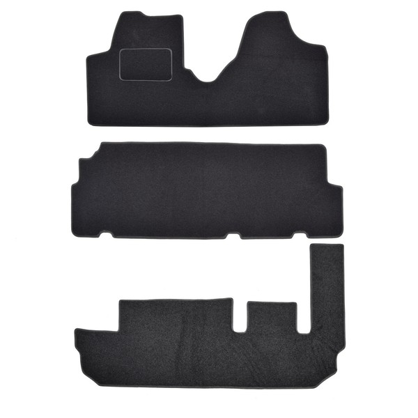Velour FußMatten Autotepiche FüR Citroen Jumpy 2007-2016 3-Tlg-image