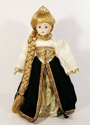 rapunzel porcelain doll