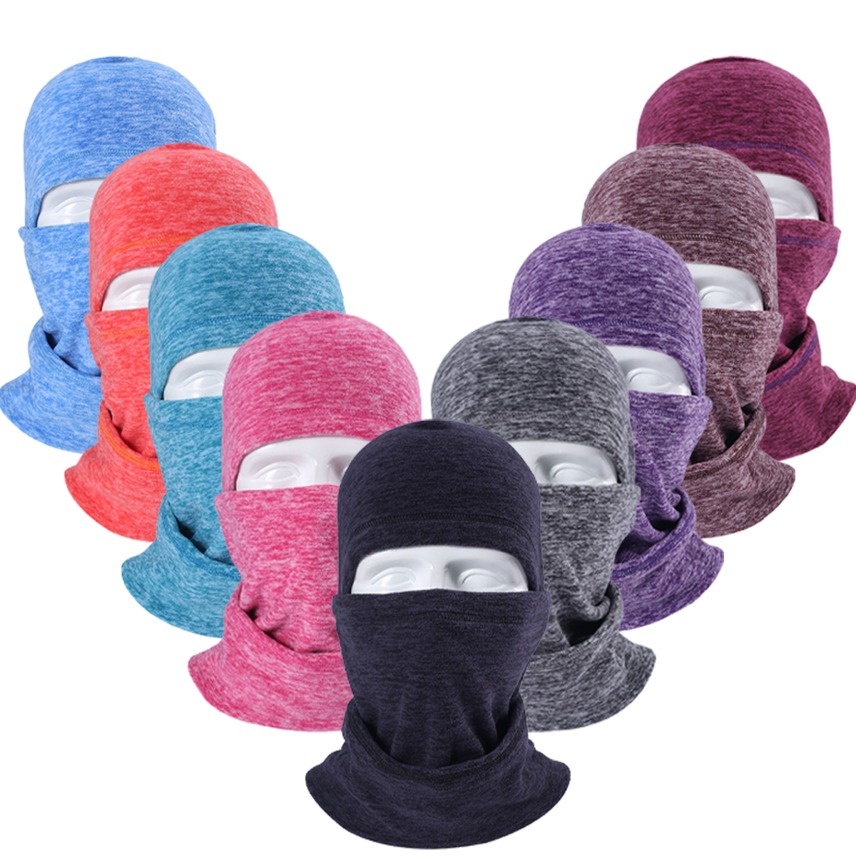 Winter Balaclava Ski Mask Fleece Thermal Face Mask Windproof for Skiing Cycling