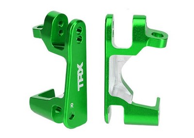 Traxxas 1/10 Hoss 4x4 VXL * Aluminum Caster Block Set, Green * 6832G