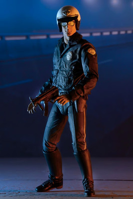TERMINATOR 2: JUDGE DAY - ULTIMATE T-1000 MOTORRAD COP ACTIONFIGUR - NECA