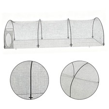 22x12x8 FT Softball Baseball Batting Cage Net With Shock-absorbing Rope  Rod