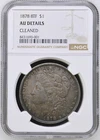 New Listing1878 8TF Morgan Silver Dollar $1 NGC AU Details Philadelphia Cert 8431690-001