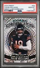 Caleb Williams 2024 Topps Finest Rookie Debut Checkerboard Card #D2 PSA 10
