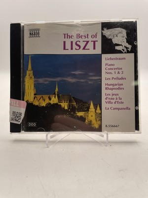 The Best of Liszt CD - Franz Liszt Piano Concertos Hungarian Rhapsodies Naxos