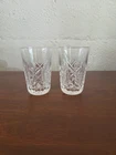 2~Vintage WATERFORD CLARE 10 oz TUMBLERS - 4.5"  Mint Condition Made Ireland