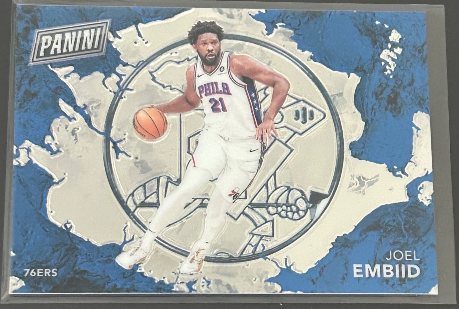 JOEL EMBIID 2024-25 PANINI PLAYER OF THE DAY SPLASH SP /99