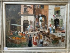 Francesco Tammaro – Napoli, Mercato Pendino 50x70cm 