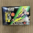 Star Wars Speeder Bike Princess Leia Endor Gear Kenner Power of the Force 1997
