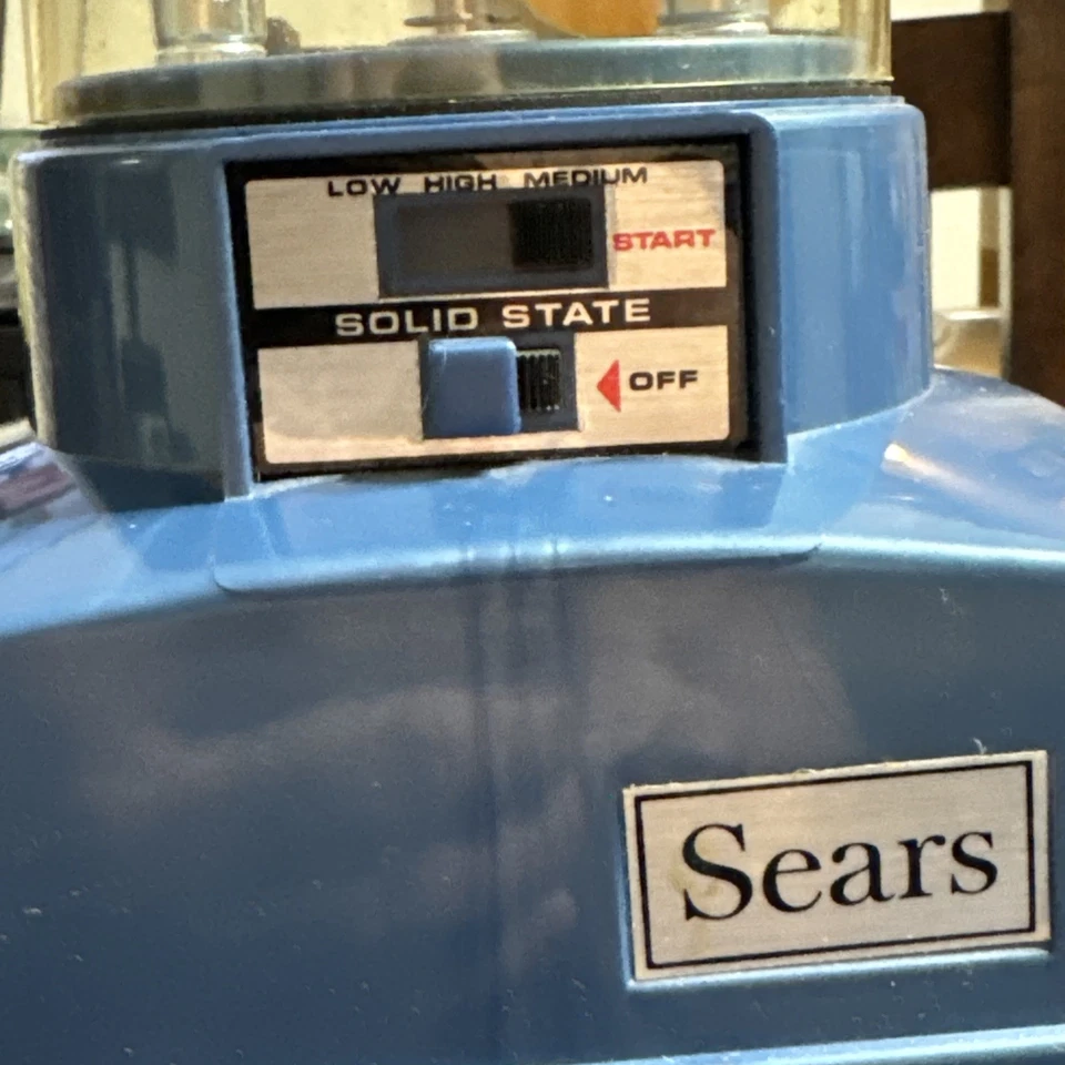 老式西尔斯电池双管荧光灯蓝色野营灯34 4434 — 第 4/4 张图片