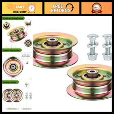 Idler Pulley 2 Pack for Craftsman HU Mower Poulan Lawn Tractors 42"-48" Decks